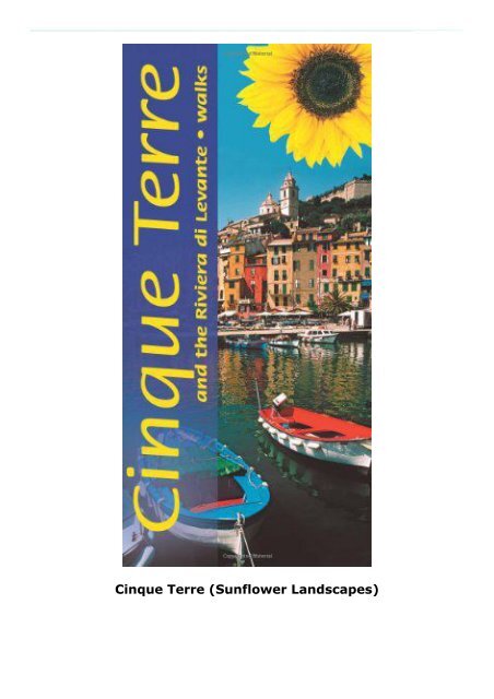 Cinque Terre (Sunflower Landscapes)