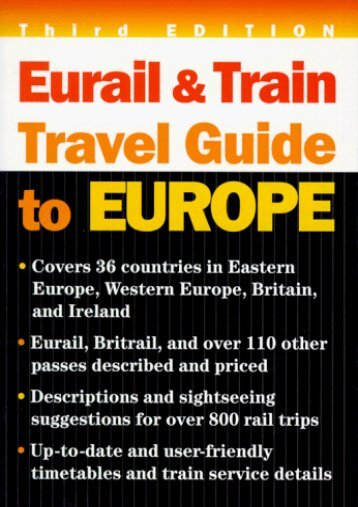 Eurail and Train Travel Guide to Europe