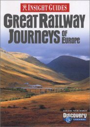 Great Railway Journeys of Europe (Insight Guide Great Railway Journeys of Europe)