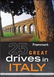 Frommer s 25 Great Drives in Italy (Best Loved Driving Tours)
