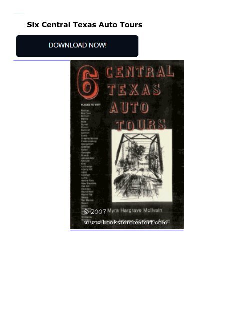 Six Central Texas Auto Tours