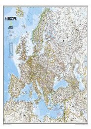 Europe Classic [Tubed] (National Geographic Reference Map)