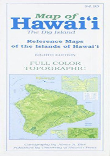 Map of Hawaii: The Big Island