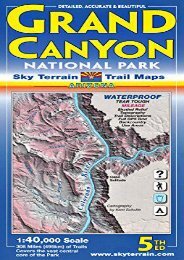 Grand Canyon Trail Map 5th Edition