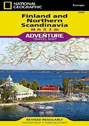 Finland and Northern Scandinavia (National Geographic Adventure Map)