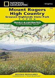 Mount Rogers High Country [Grayson Highlands State Park] (National Geographic Trails Illustrated Map)