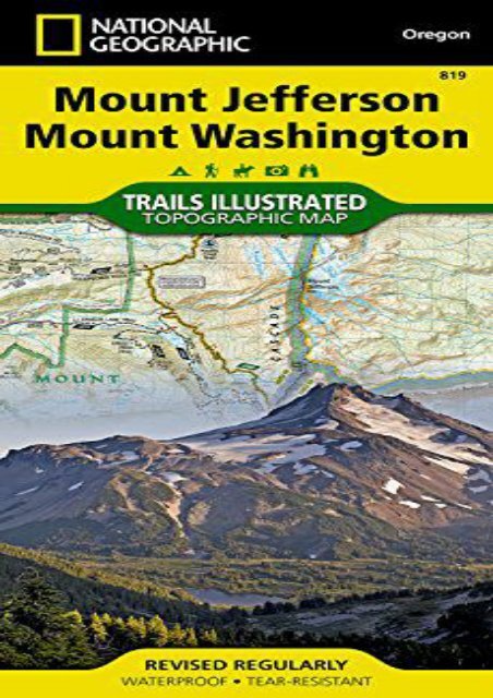 Mount Jefferson, Mount Washington (National Geographic Trails Illustrated Map)