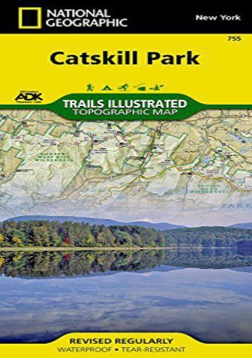 Catskill Park (National Geographic Trails Illustrated Map)