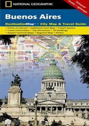 Buenos Aires (National Geographic Destination City Map)