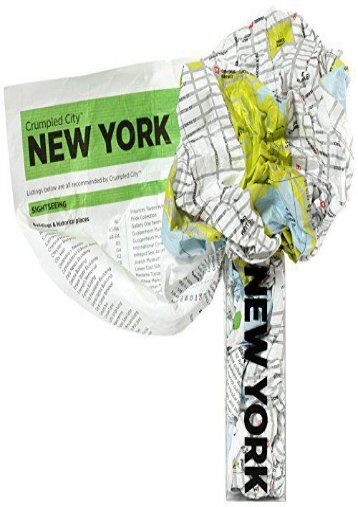 Crumpled City Map-New York