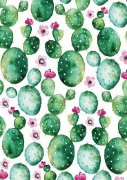 Bullet Journal Watercolor Cactus