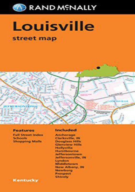 Folded Map: Louisville Street Map