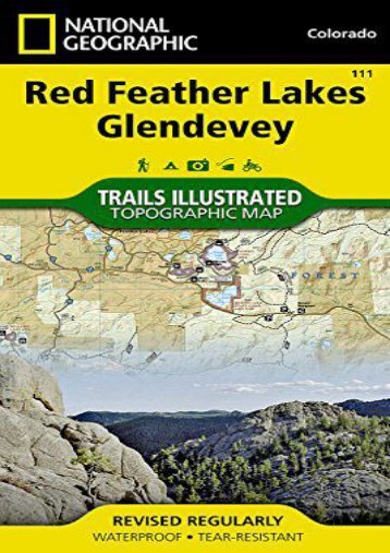 Red Feather Lakes, Glendevey (National Geographic Trails Illustrated Map)