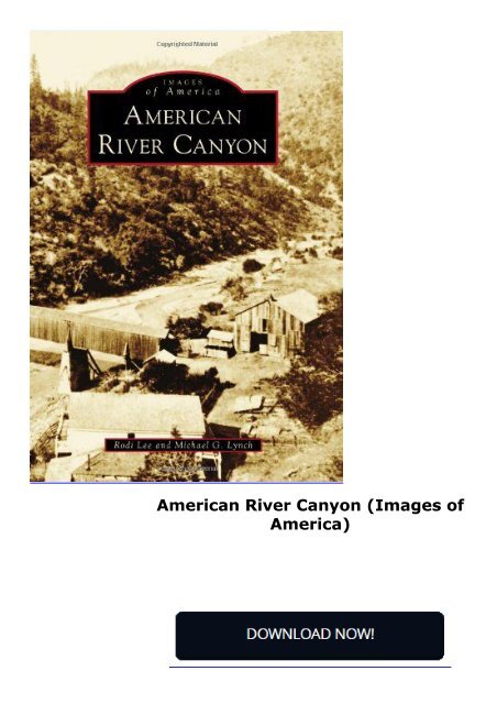 American River Canyon (Images of America)