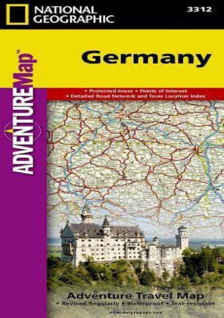 Germany (National Geographic Adventure Map)