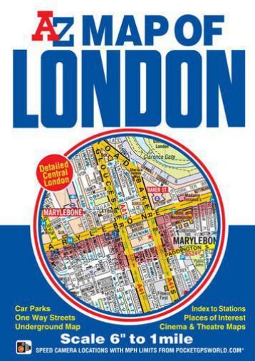 Map of London A-Z 1:10.56K
