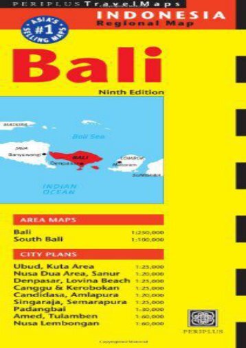 Bali Travel Map Ninth Edition (Periplus Travel Maps)