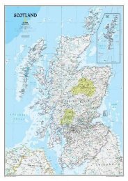 Scotland Classic [Tubed] (National Geographic Reference Map)