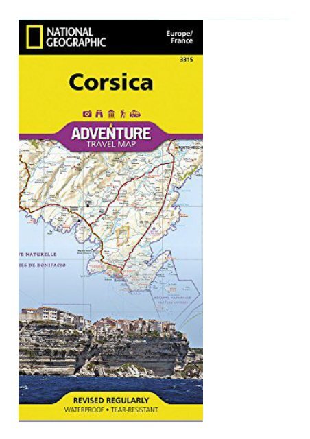 Corsica [France] (National Geographic Adventure Map)