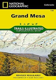 Grand Mesa (National Geographic Trails Illustrated Map)