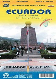 Ecuador 1:660,000 Travel Reference Map (International Travel Maps)