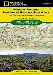 Mount Rogers National Recreation Area [Jefferson National Forest] (National Geographic Trails Illustrated Map)