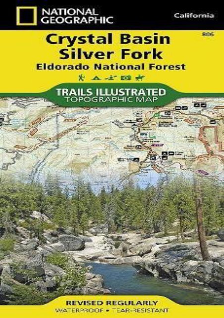 Crystal Basin, Silver Fork [Eldorado National Forest] (National Geographic Trails Illustrated Map)