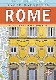 Knopf Mapguides: Rome: The City in Section-by-Section Maps