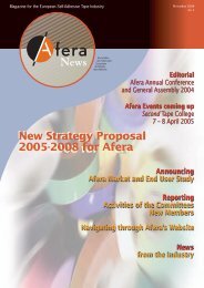 new strategy proposal 2005-2008 for afera
