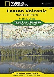 Lassen Volcanic National Park (National Geographic Trails Illustrated Map)
