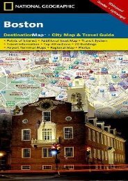 Boston (National Geographic Destination City Map)