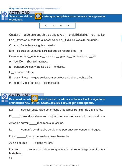 Ortografía a la mano. Reglas, ejercicios, recomendaciones - Julián Osorno