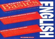 Master the Basics: English (Master the Basics)