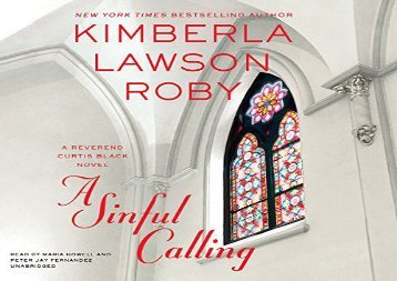 A Sinful Calling (Reverend Curtis Black)