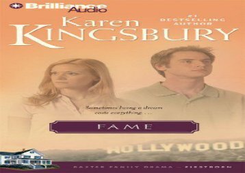 Fame (Firstborn (Brilliance Audio))
