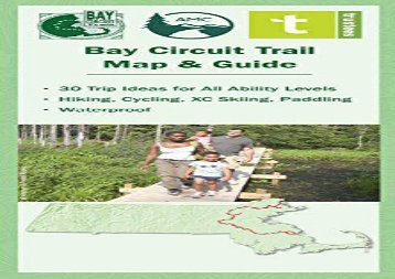 Bay Circuit Trail Map   Guide