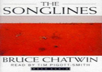 The Songlines, The (Reed Audio)