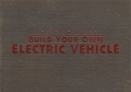 Build Your Own Electric Vehicle