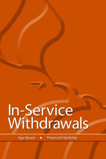 In-Service Withdrawals