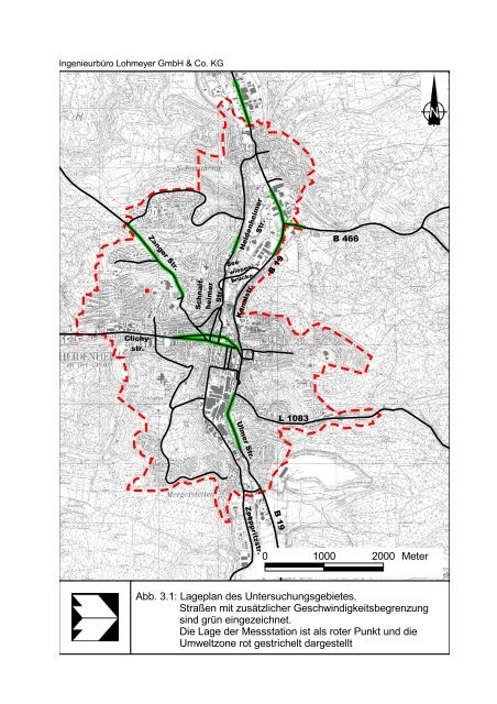 Gutachten zu Immissionsauswirkungen von verkehrlichen - RP