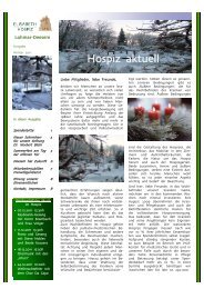 Newsletter Winter 2011.pub - Elisabeth Hospiz