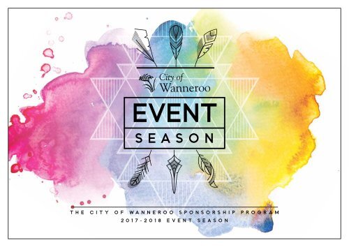 CoW Event Season Sponsorship Pack 2017-2018 