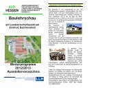 Baulehrschau am Landwirtschaftszentrum Eichhof, Bad Hersfeld ...
