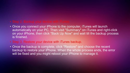 How to Fix iPhone Is Disabled Connect to iTunes Issue