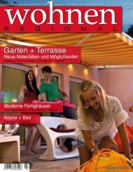 Garten + Terrasse - Wohnen Regional Online Magazin