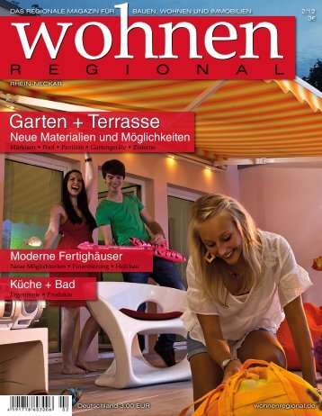 Garten + Terrasse - Wohnen Regional Online Magazin