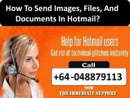 How To Send Images, Files, And Documents in Hotmail