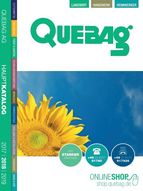 Quebag Hauptkatalog 2017