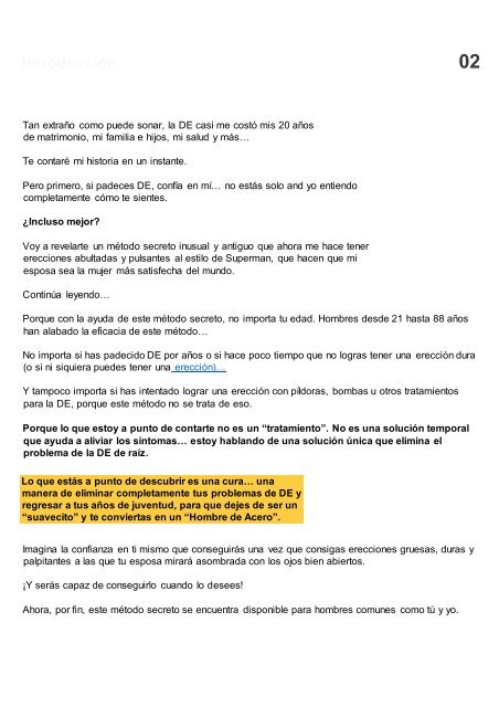 problemas para lograr una ereccion