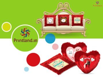 Heart Shaped Cushions - Buy Personalized and Customized Photo Printed Cushions Online in India at Reasonable Price